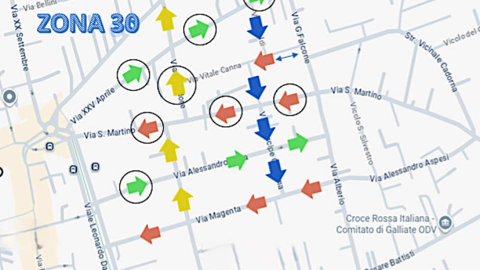 Galliate, Zona 30: aggiornamenti definitivi